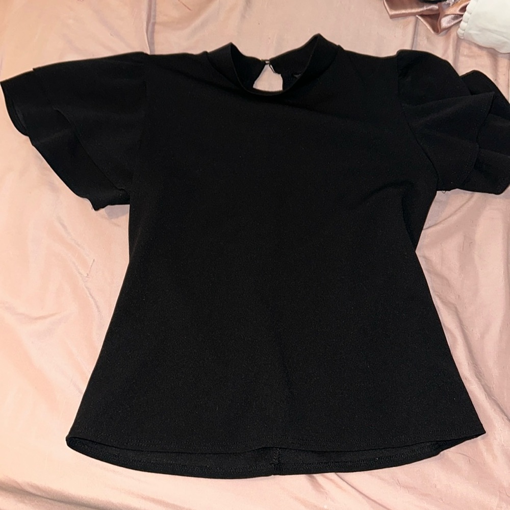 Black dress shirt